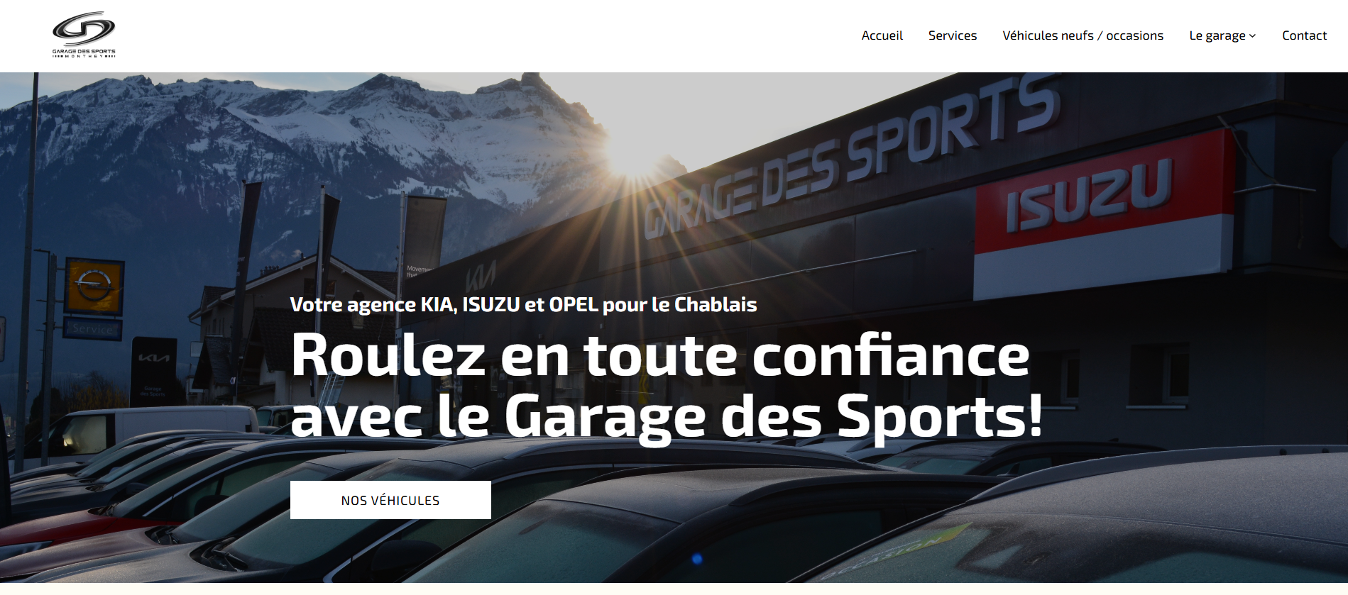 Nouveau site web !